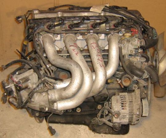 двигатель nissan ka24e. Ka24de в ларго c22.